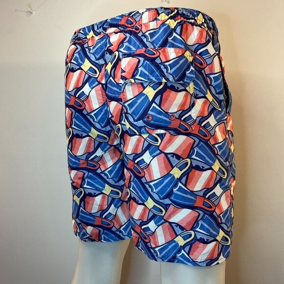 Vineyard Vines Boy's Flippers Chappy Swim Trunks - Size XL (18) - Picture 3 of 4